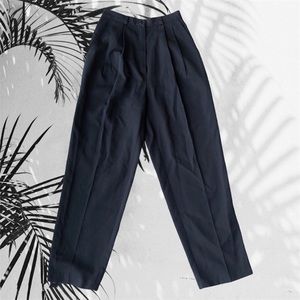 vintage liz baker black trousers